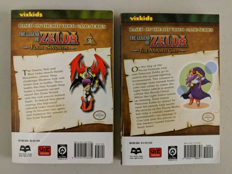 The Legend of Zelda Vol 1-10 (Viz, 2008) Akira Himekawa Vizkids  