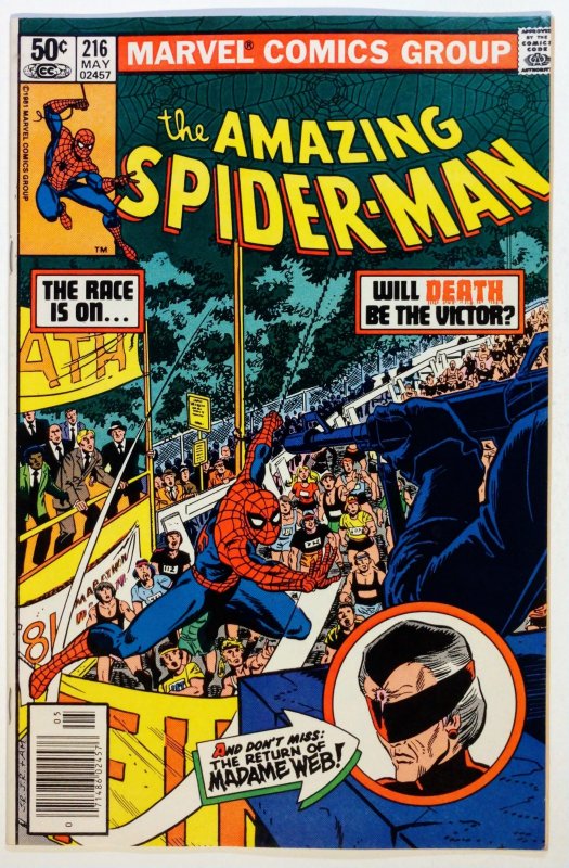 The Amazing Spider-Man #216 (1981) NEWSSTAND