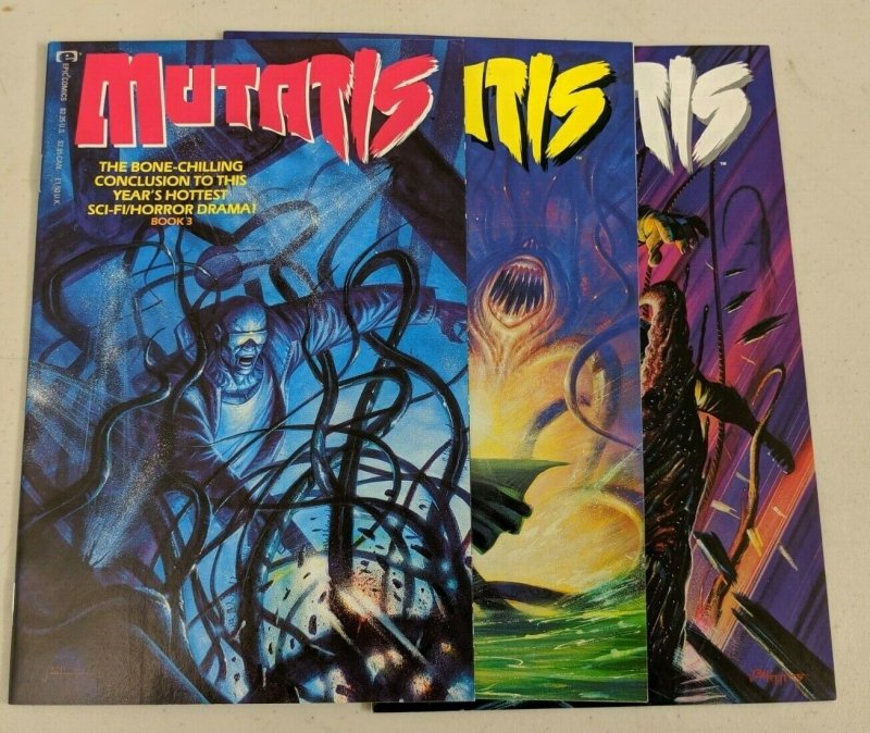 Mutatis  #1-3 1 2 3 (Epic 1992) Dan Abnett Andy Lanning John Higgins - (8.5+) 