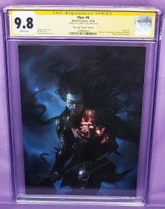 THOR #6 CGC 9.8 Signature Series by Donny Cates Miguel Mercado Virgin Variant