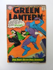 Green Lantern #44 (1966) VG condition top staple detached from cover