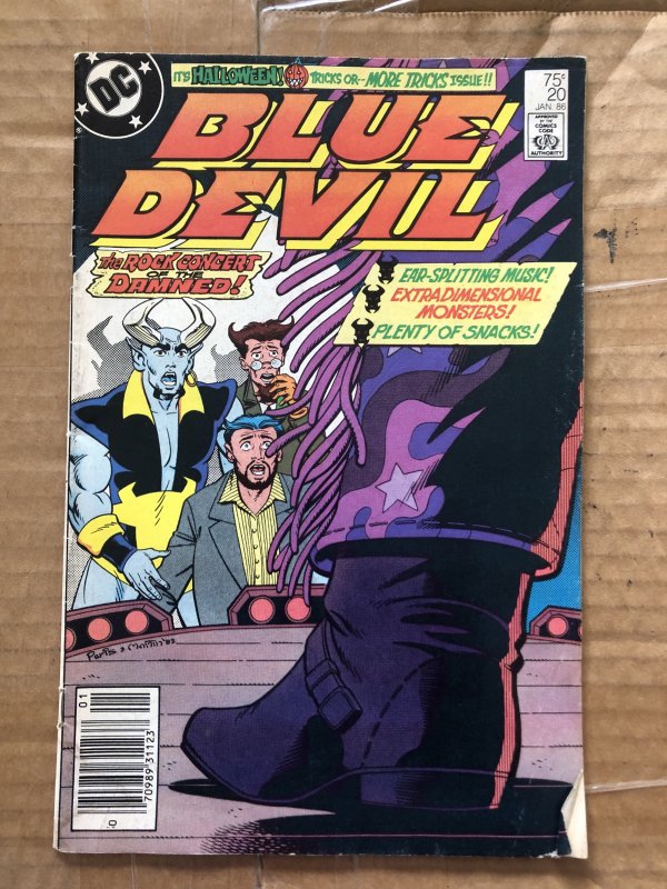 Blue Devil #20 Canadian Variant (1986)