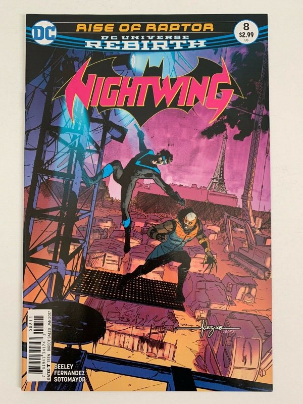 NightWing #8 DC Rebirth Rise of Raptor | DC Comics | NM