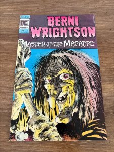 Berni Wrightson Master Of The Macabre # 3 VF Pacific Comic Book 6 J309