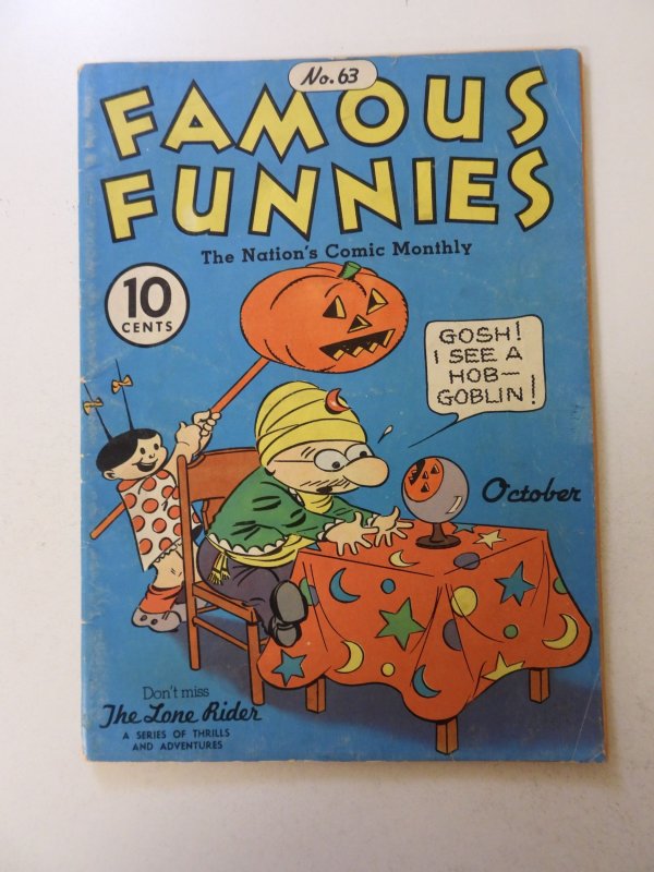 Famous Funnies #63 (1939) FN- condition