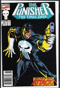 The Punisher #54 Newsstand Edition (1991) Punisher