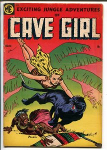 Cave Girl #14 1954-ME-Jungle girl art-Bob Powell-final issuet-VG+ 