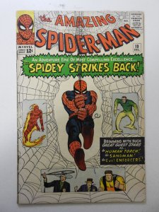 The Amazing Spider-Man #19 (1964) VG Condition moisture stain