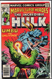 Marvel Super-Heroes #64 (1977) Hulk