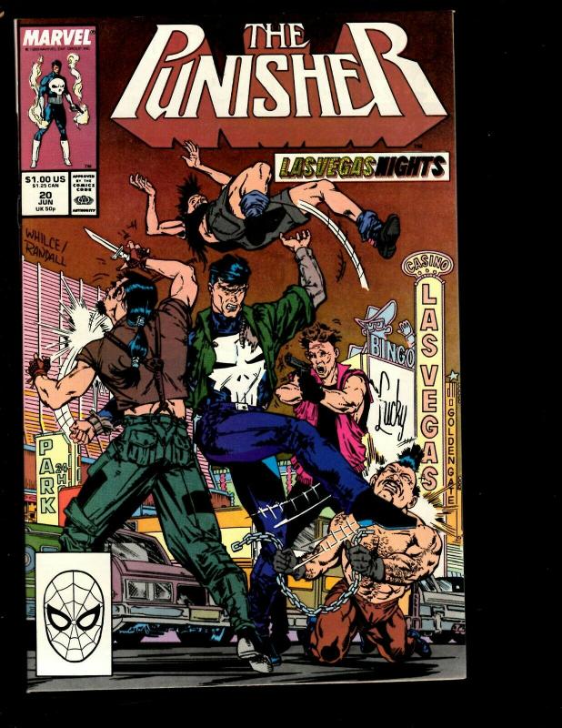  Lot of 13 Punisher Marvel Comics # 1 57 34 32 25 23 22 20 19 18 17 16 15 DS2