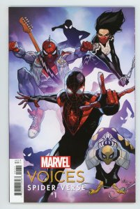 Marvel's Voices: Spider-Verse #1 Miles Morales Spider-Man Web-Weaver 1st Recl...