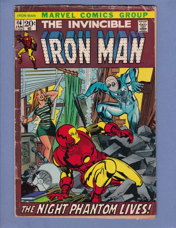 Iron Man #44 GD/VG Marvel 1972