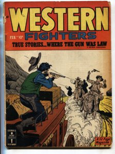 Western Fighters Vol. 2 #3--1950--Hillman--violent western--Golden-Age--comic...