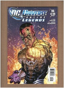 DC Universe Online Legends #16 DC Comics 2011 Batman Superman Wonder Woman VF/NM