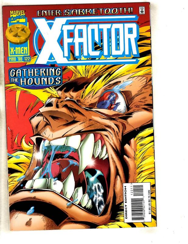 10 X-Factor Marvel Comic Books # 120 121 122 123 124 125 126 127 128 129 CR55