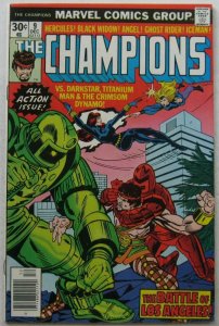 Champions #9 (Dec 1976, Marvel), VFN condition