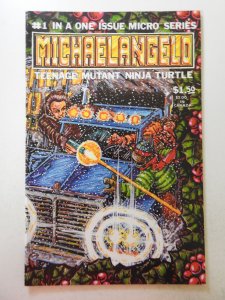 Teenage Mutant Ninja Turtles Michaelangelo One-Shot Sharp VF- Condition!