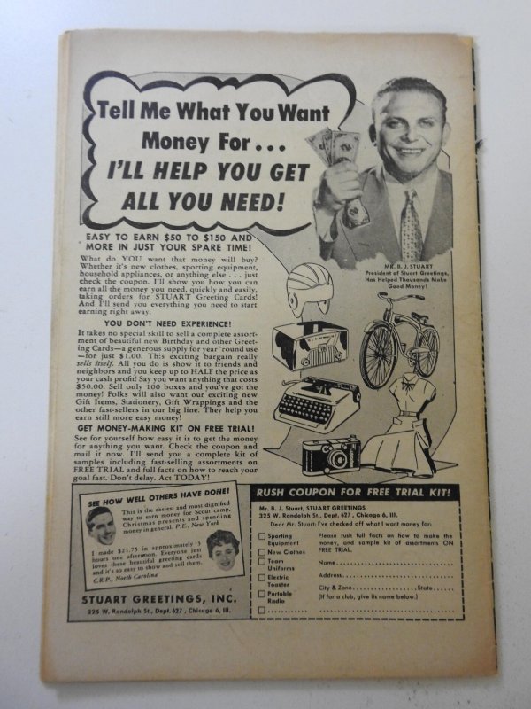 Web of Mystery #24 (1954) GD Condition 3 in cumulative spine split spine split