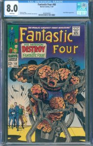 Fantastic Four #68 (Marvel, 1967) CGC 8.0