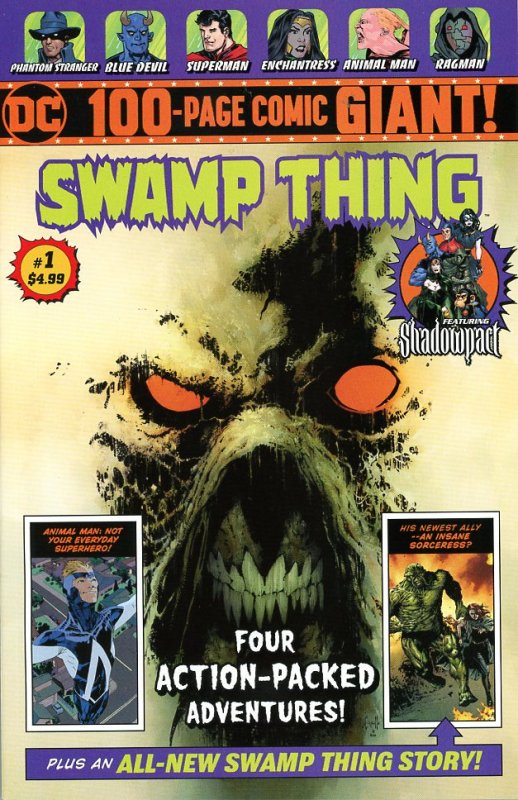 Swamp Thing Giant 1  2018  Wal-Mart 9.0 (our highest grade)