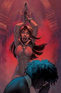 SACRED SIX #8 STEPHANE ROUX VIRGIN VARIANT DYNAMITE NM.