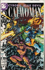 Showcase '93 #1 Direct Edition (1993) Blue Devil