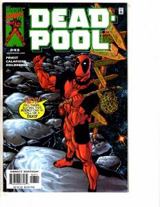 Deadpool # 43 NM Marvel Comic Book Cable X-Force X-Men Domino Wolverine J240