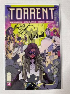 Torrent #1 (2023) signed by Marc Guggenheim & Justin Greenwood w/CoA