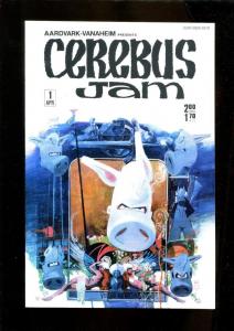 CEREBUS JAM #1, VF/NM, Dave Sim, Aardvark-Vanaheim, 1985  more Indies in store