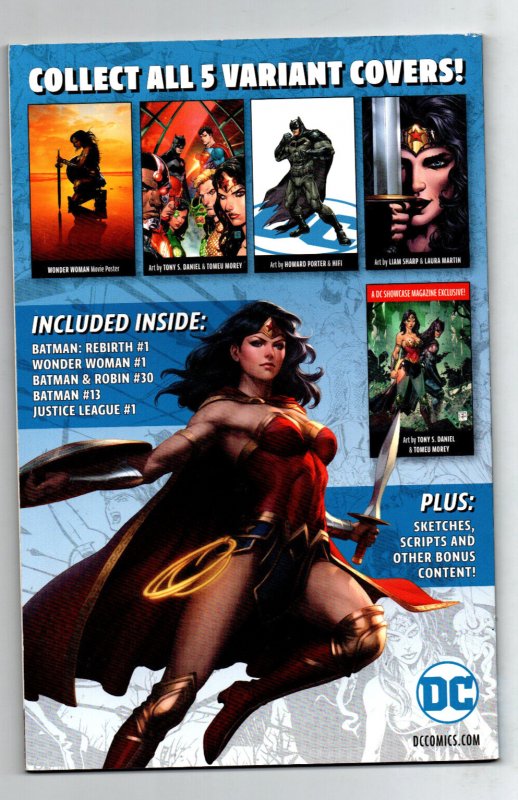 DC Showcase Magazine Tony Daniel Variant - Wonder Woman - Batman - 2017 - (-NM)