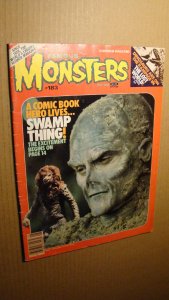 FAMOUS MONSTERS 183 SWAMP THING *SOLID* WARREN MAG LOST WORLD