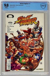 Street Fighter #1 Cover B Image 2003 CBCS 9.8 Arnold Tsang Variant Wraparound