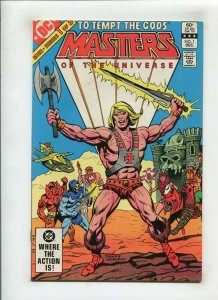 MASTERS OF THE UNIVERSE #1 (9.0) TO TEMPT THE GODS!! 1982