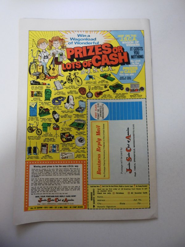 Beware! #4 (1973) VG+ Condition moisture ring fc