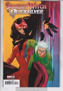 SCARLET WITCH QUICKSILVER (2023 MARVEL) #1 VARIANT 1:25 RICKIE YAGAWA NM R20814