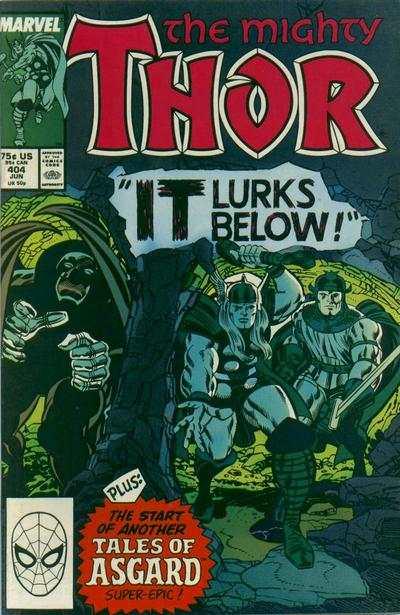 Thor (1966 series) #404, VF (Stock photo)