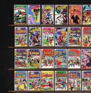 Huge Lot 150+ Comics with Daredevil, Laugh, Reggie And Me, Jughead & More!