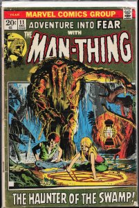 Adventure Into Fear #11 (1972) [Key Issue]