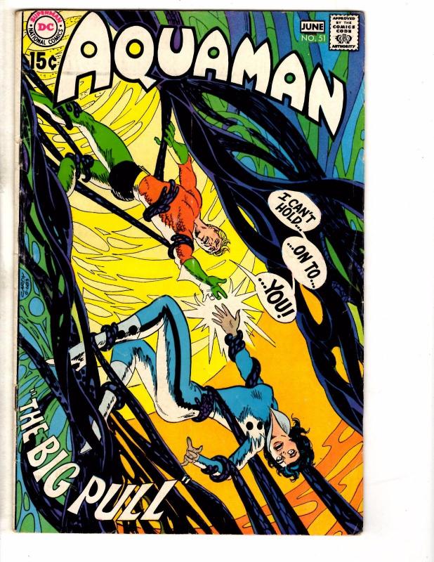Aquaman # 51 VG/FN DC Comic Book Atlantis Batman Superman Justice League J249