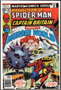 Marvel Team-Up #66 (1978) Captain Britain [Key Issue]