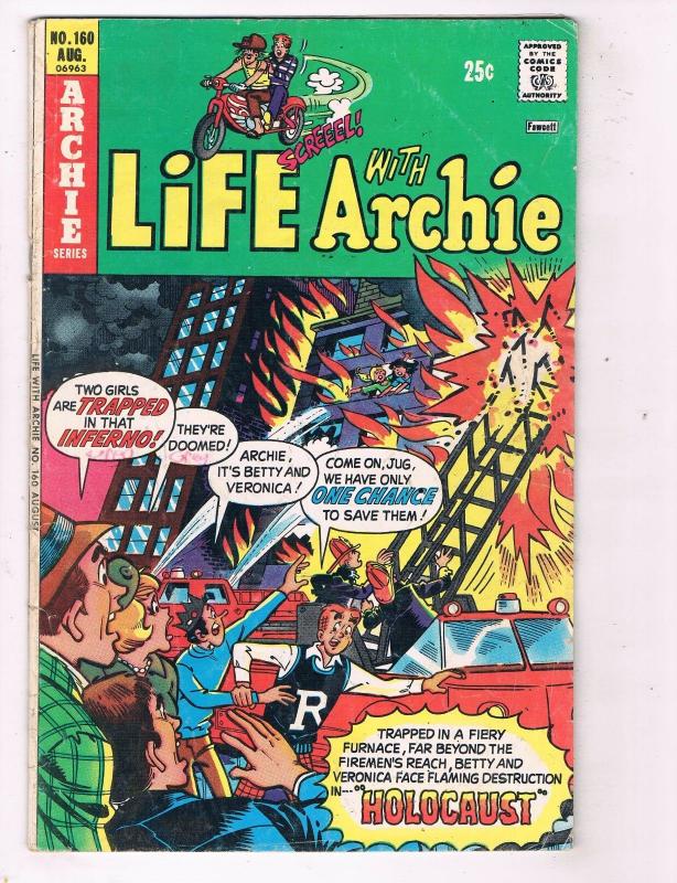 Life With Archie #160 VG/FN Archie Series Bronze Age Comic Book Aug 1975 DE48