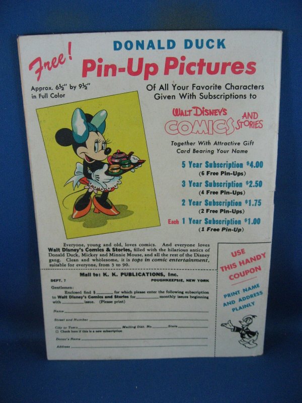 WALT DISNEY COMICS STORIES 82  F- BARKS  DELL 1947