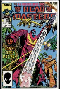 The Transformers: Headmasters #4 (1988) Transformers [Key Issue]