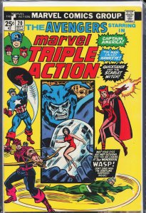 Marvel Triple Action #20 (1974) The Avengers