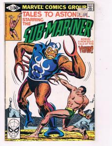 Tales To Astonish #12 VF Marvel Comics Comic Book Sub Mariner Nov 1980 DE46