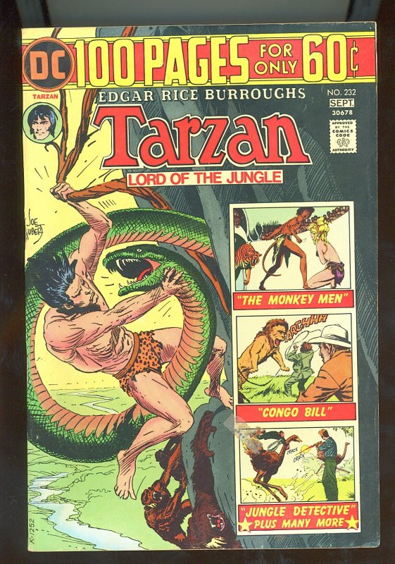 Edgar Rice Burroughs' Tarzan #232 (1974)