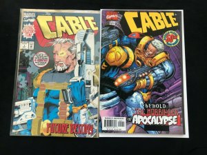 CABLE #1, 50 2PC LOT (VF) THE HARBINGER OF APOCALYPSE!! 1998