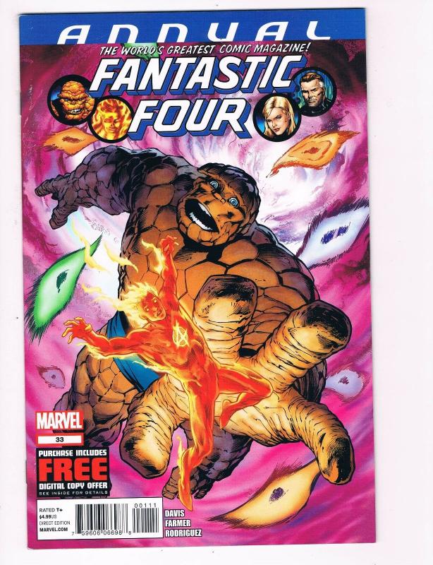 Fantastic Four Annual # 33 NM Marvel Comics Invisible Woman Human Torch S92