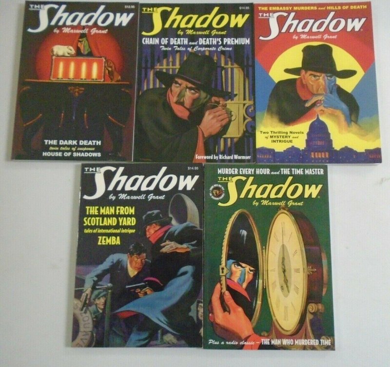 The Shadow TPB lot 5 different titles