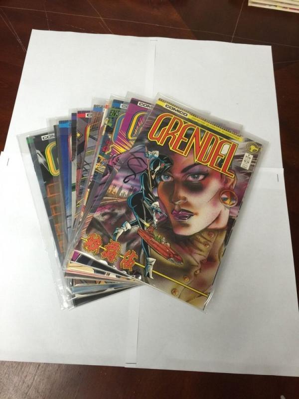 Grendel 1-21 Complete Unbroken Run Lot Collection All Nm Near Mint